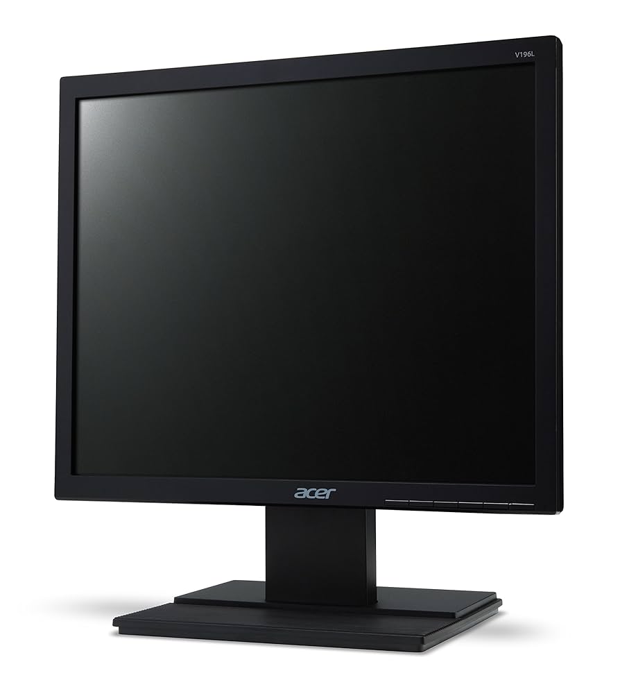 【美品】Acer 19型スクエア液晶ディスプレイ V196LBb Amazon.com: Acer V196L Bb 19